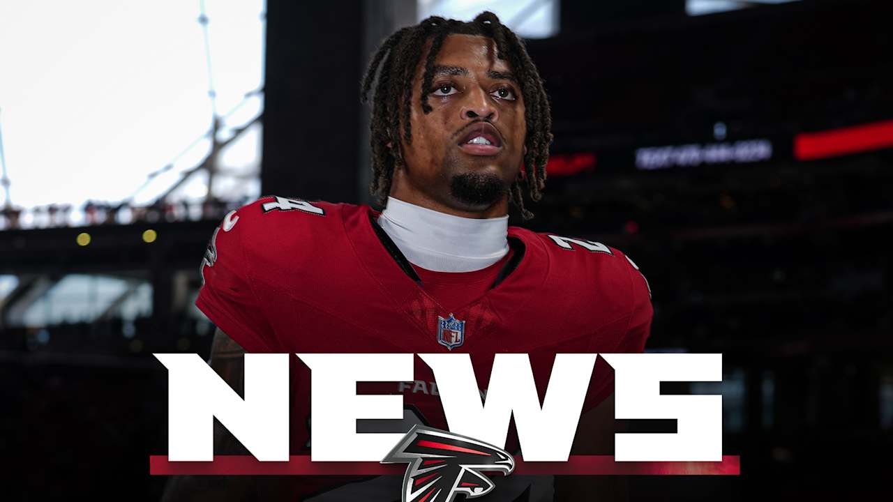 A.J. Terrell of the Atlanta Falcons