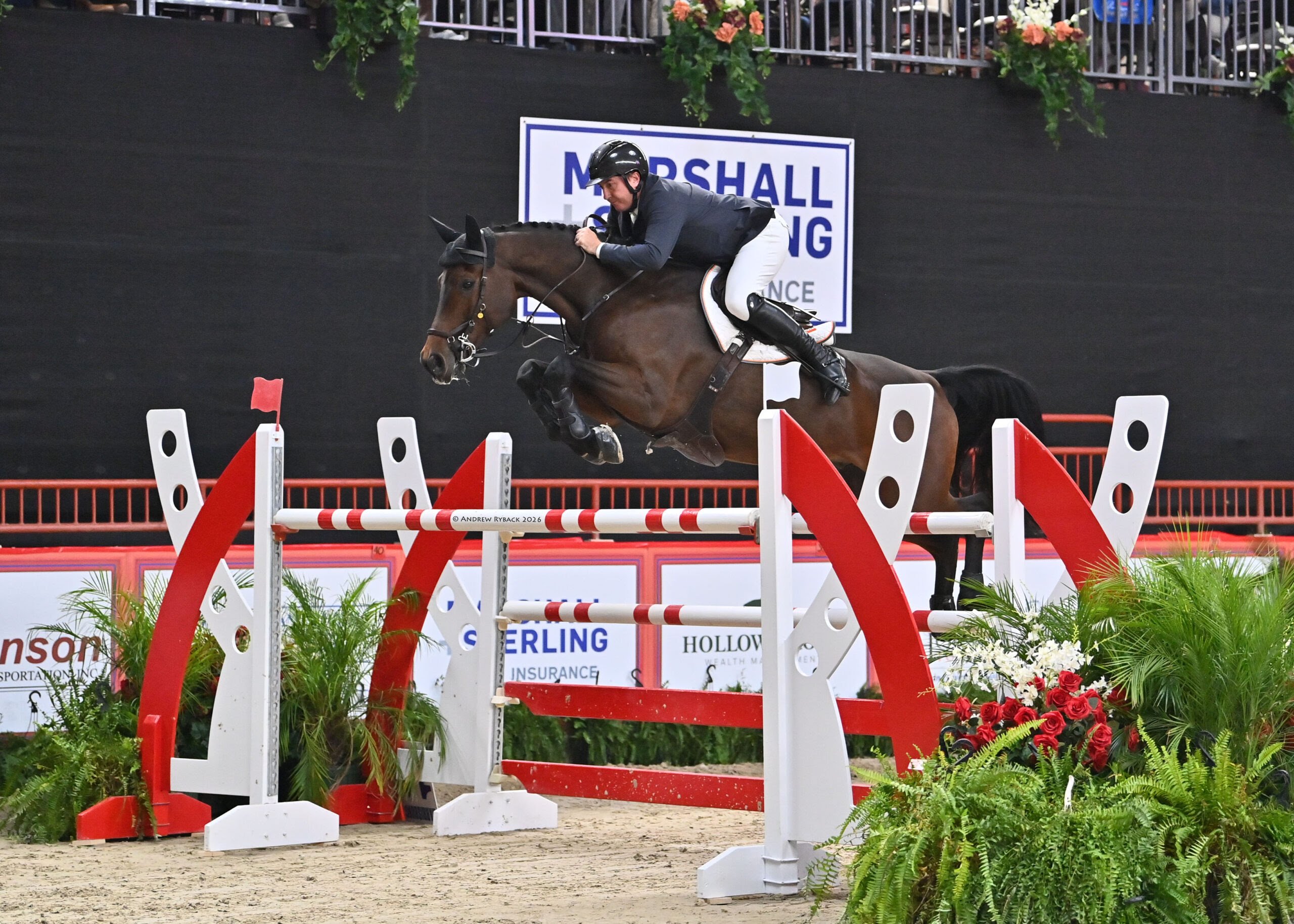 Jordan Coyle and Cordiamo won the $100,000 Grand Prix de Penn National. (Photo: Andrew Ryback Photography)
