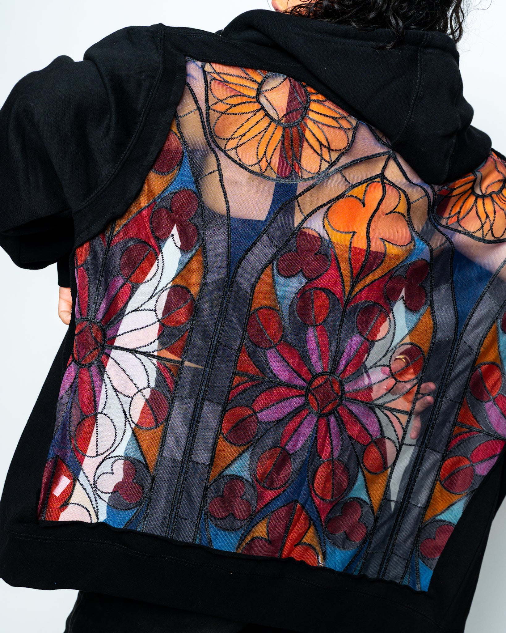 A custom Dragon Denim jacket. The Atlanta brand opened its first store at Ponce City Market.