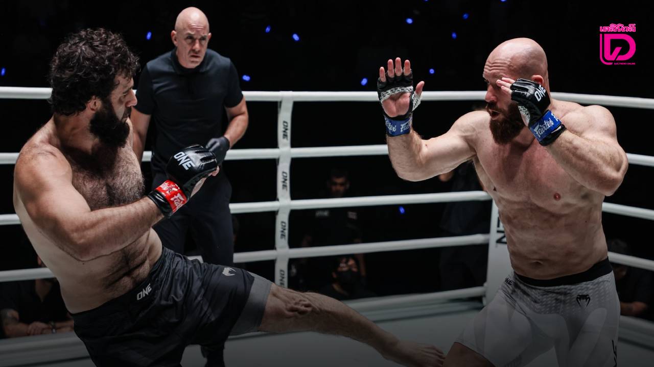 Regian Eersel vs. George Jarvis at The Inner Circle 33 in Bangkok. (Photo: Daily News Thailand)
