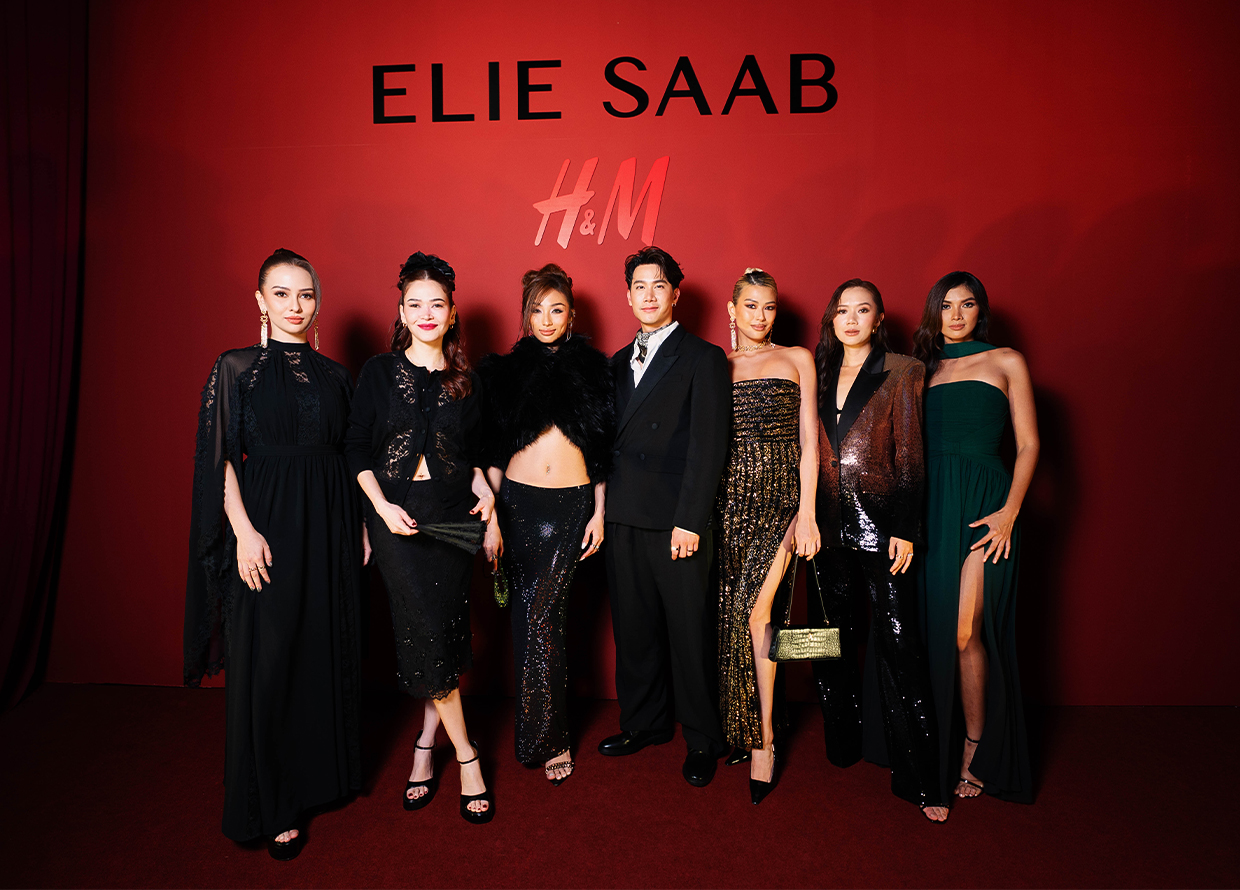 The Elie Saab x H&M collection launches October 22 in selected stores and online. (Photo: H&M)