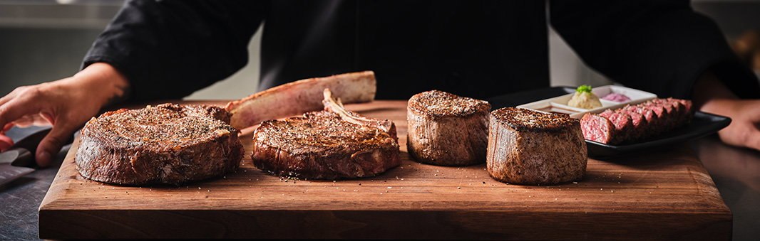 Steaks at Fleming's Prime Steakhouse & Wine Bar in Atlanta