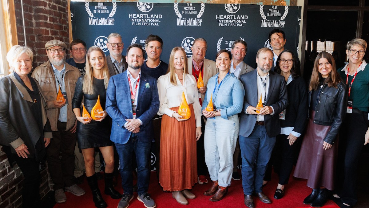 Award winners at the 35th Heartland Film Festival in Indianapolis