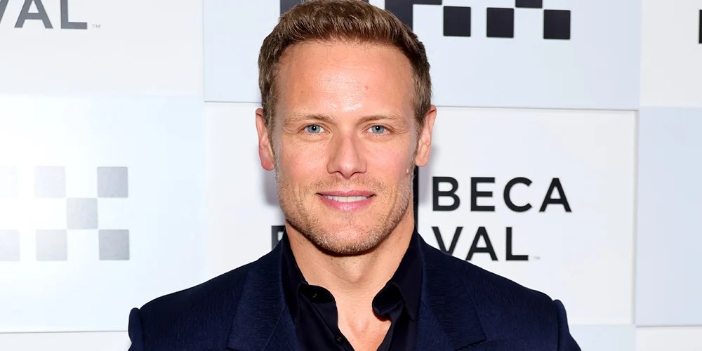 Sam Heughan at a Tribeca Festival press event