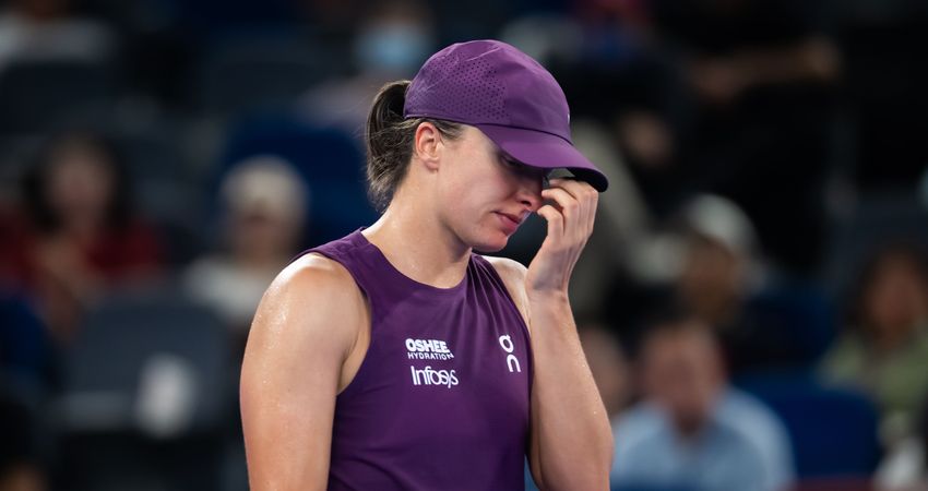 Iga Swiatek at the Wuhan Open